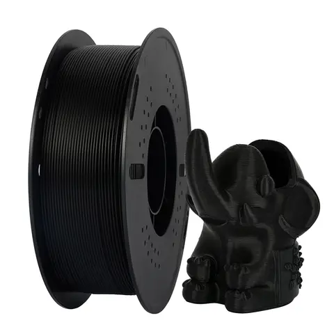 KINGROON PLA-Basic 3D Printer Filament 1.75mm , 1kg, High-Speed Cost-Effective Upgraded PLA 3D Filament Black