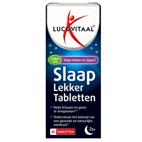 Lucovitaal Slaap Lekker 30 tabletten