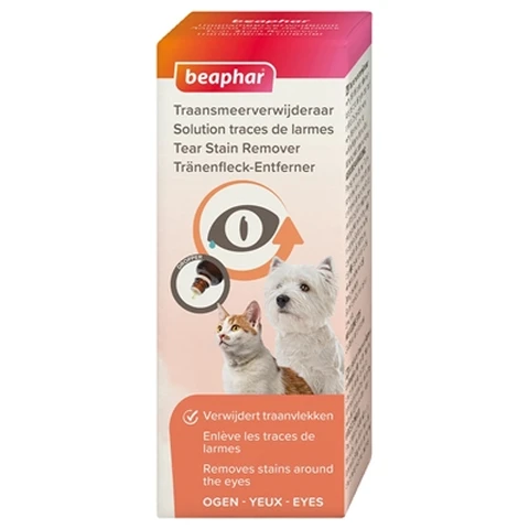 Beaphar Solution anti-traces de larmes pour chiens et chats - 50 ml