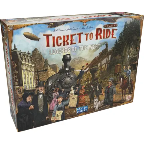 Ticket to Ride - Legacy - Legends of the West (DOW720036) /Games
