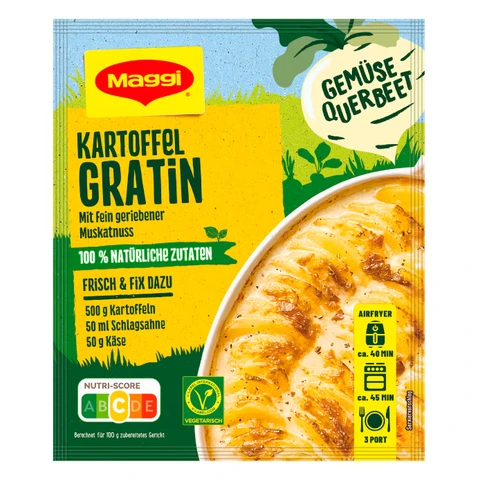 Maggi Idee für Kartoffel Gratin 43g
