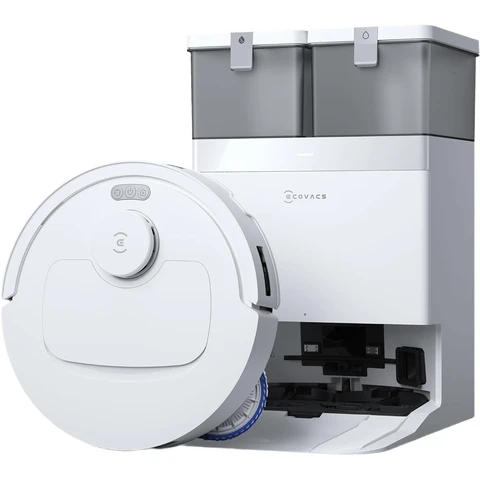 ECOVACS DEEBOT T30C Omni, Roboter-Staubsauger mit Wischfunktion, 20.000 Pa, OZMO Turbo 2.0 Wischsystem, ZeroTangle 3.0 Anti-Verhedderung, TruEdge 2.0 Kantenreinigung, All-in-One-Station, Wischtuch-Reinigung bei 75°C
