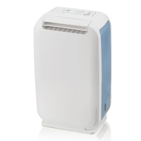 ecoair DD1 Mini Desiccant Dehumidifier – 6 Litres/Day Extraction1.8L Tank, Quiet Low-Temperature Performance， Lightweight Carry Design – White