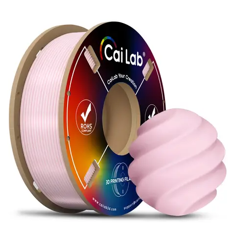 CAILAB Filament pour Imprimante 3D PLA+ Bio - Rose sakura