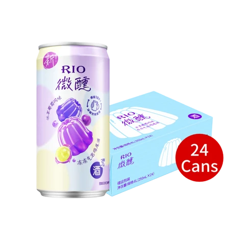 RIO Tipsy Jelly Cocktail Grape 24x250ml