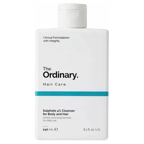 The Ordinary Sulfat 4% Haarpflege-Reiniger für Haar und Körper 240 ml