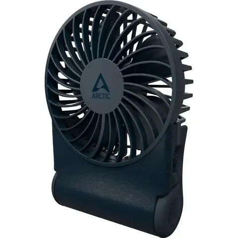 ARCTIC Summair 2 Go - Hochleistungs-Handventilator mit extra langer Akkulaufzeit, Marineblau, 9,1 cm, 1 Ventilator, 77 h, Handventilator, 1 Stück Dunkelblau
