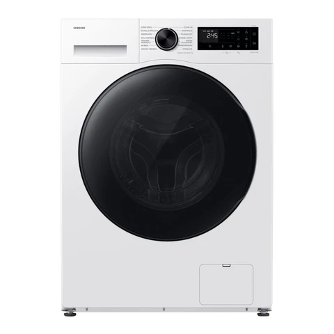 Samsung WD9BHG5U34BEEG Waschtrockner, 9/6 kg, AI Ecobubble, super speed 39 Min., AI Energiemodus (SmartThings), QuickDrive, Mikroplastik-Pflege, 1400 U/min, WiFi smart control, weiß