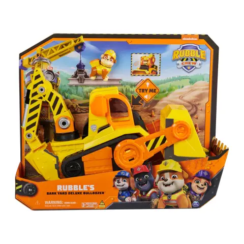 Rubble & Crew Rubble's Barkyard Deluxe Bulldozer