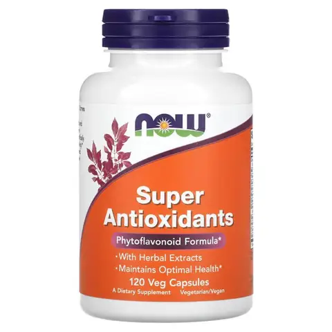 NOW Foods Antioxidants Antioxidant Blend Daily Wellness Support Capsules - 120 Vegan Capsules