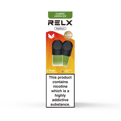 Relx 2 Pods Classic Ludou Ice