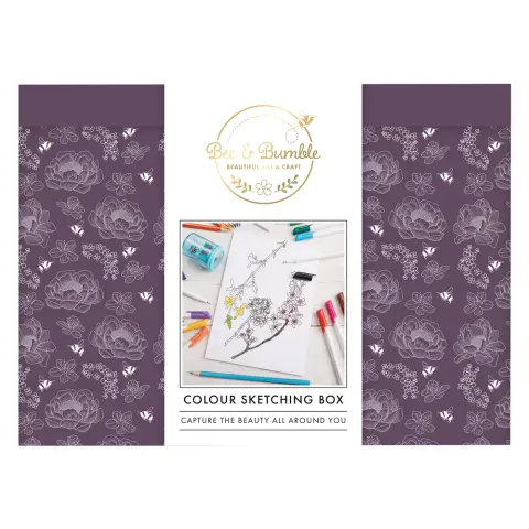 Bee and Bumble Colour & Sketching Pencil Box Set