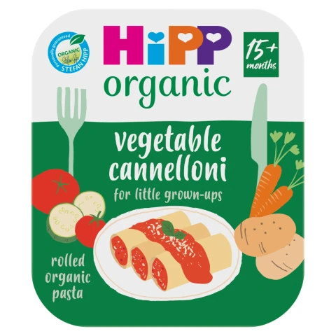 HiPP Organic Vegetable Channelloni  15+ Months 250G
