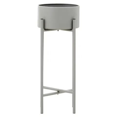 Trosa Small Grey Floor Standing Planter