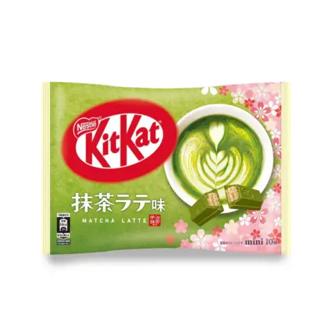 KitKat Cookies Itoen Matcha Latte Flavor 10p 116g/pcs 奇巧威化餅乾伊藤園抹茶牛奶口味 10枚 116g/袋