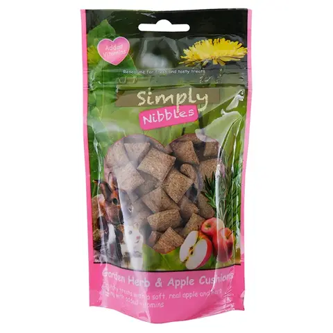 Simply Nibbles Garden Herbs & Apple Cushions 50g