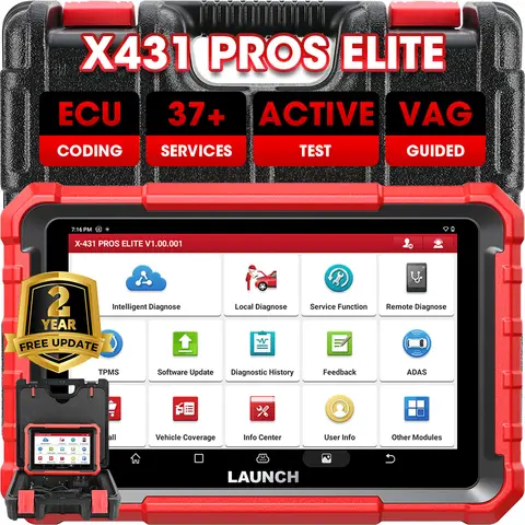 Launch X-431 PROS Elite Car Diagnostic Tools Professional OBD 2 Scanner
