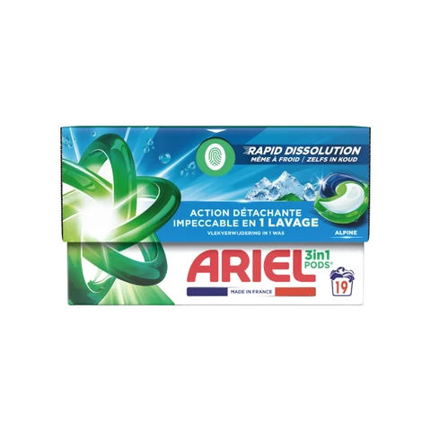 ARIEL Capsules 3en1 Original 19 doses