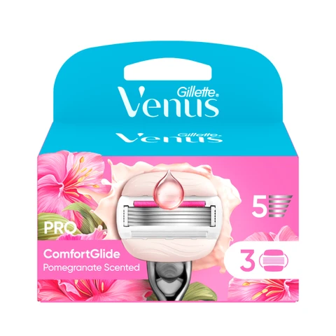 GILLETTE VENUS Pro - Lames De Rasoir Comfortglide Tropical - Lot de 6 lames