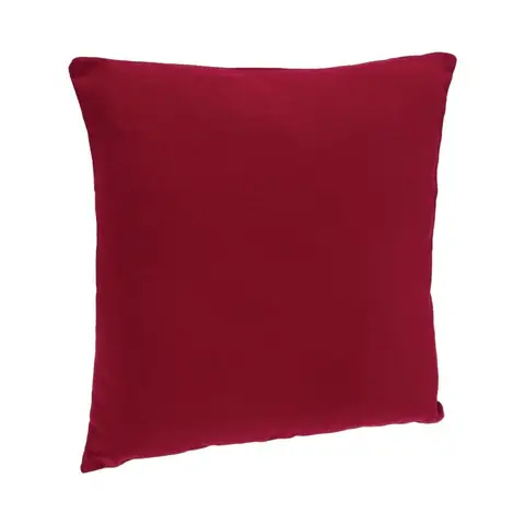 Dury Coussin dehoussable rouge 38 x 38