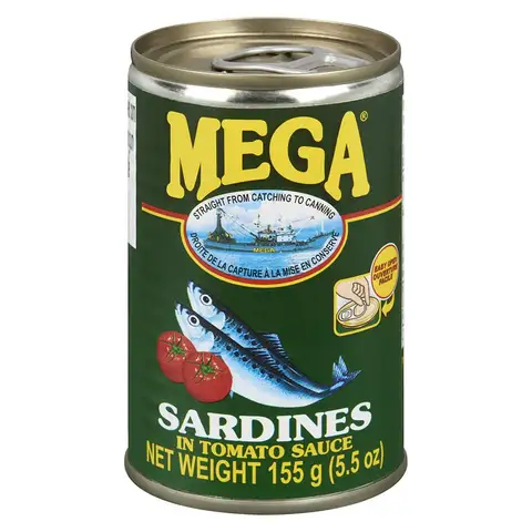 MEGA Sardinen in Tomatensauce, Grün, Bl 155g