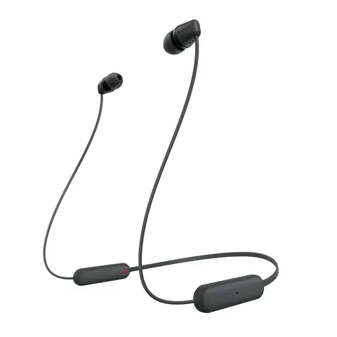 Sony WI-C100 Wireless Neckband Earphones (Black)