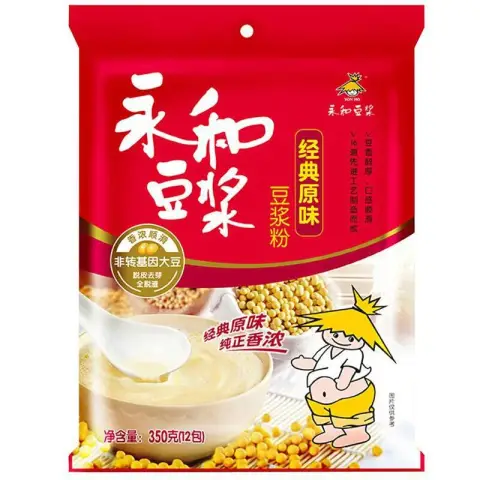 YON HO Yonghe Sojamelkpoeder Original smaak 350g 1 Pak