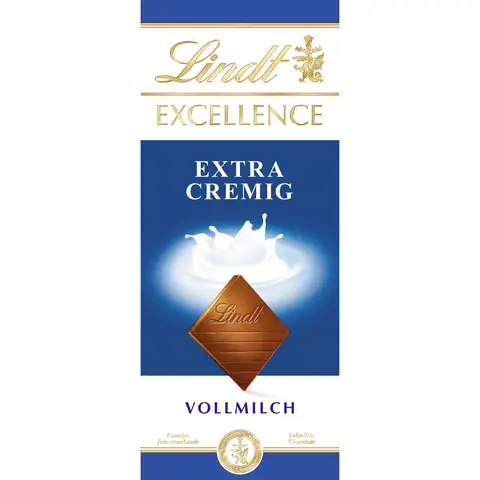 Lindt Excellence Tafel extra cremig, 100 g