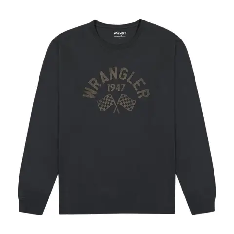 WRANGLER LANGARM GRAPHISCHE T-SHIRT M