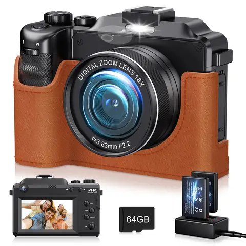 Komery X9 Appareil photo-caméra 4K 64 MP 