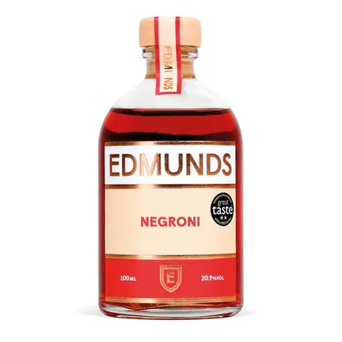 EDMUNDS Cocktails Negroni 20.9% ABV 100ml