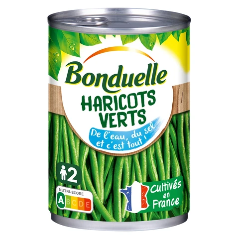 BONDUELLE Haricots verts - 220 g