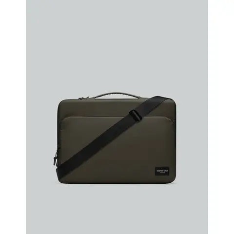 GASTON LUGA Dash Sacoche d'ordinateur matelassée 16" - Olive
