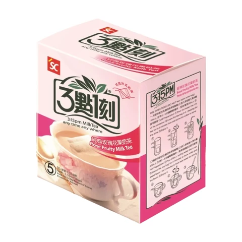 3:15PM Rose Fruity Milk Tea 15g*5