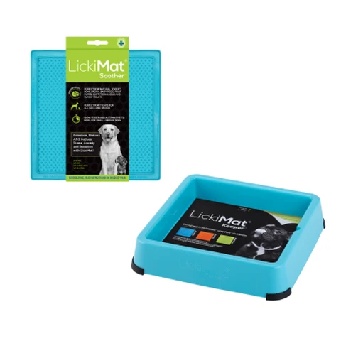 LickiMat Soother Classic Dog Slow Feeder & Feeding Station