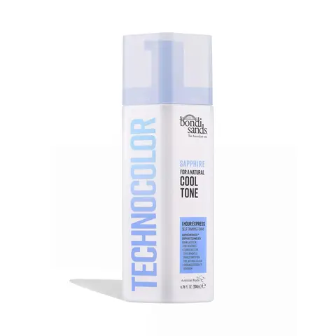 Bondi Sands Technocolor 1 Hour Express Sapphire Self Tanning Foam 200ml Sapphire