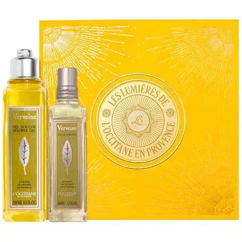 L'occitane Verbena Gift Set 350ml (Eau de Toilette 100 ml + Shower Gel 250 ml)