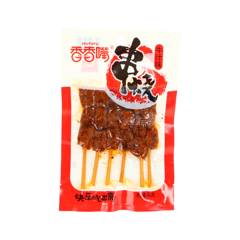 JOYTOFU Produit de Protéine de Soja Style Brochette Saveur Jus de Bœuf 60g