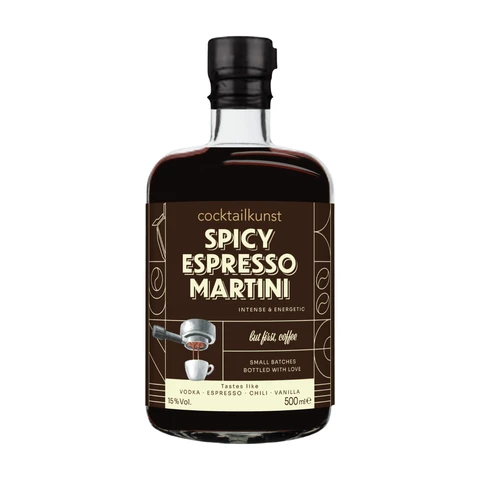 Cocktail Spicy Espresso Martini 0,5L