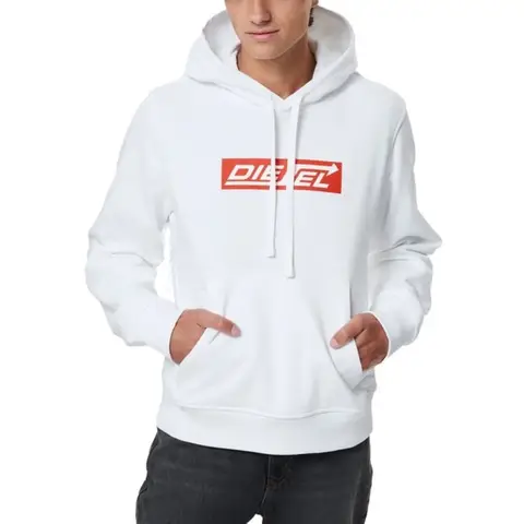 DIESEL S-GINN-HOOD 250111 OFF FELPA M