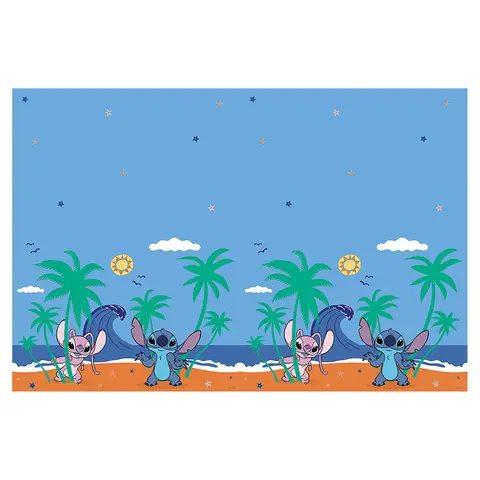 Stitch & Angel Plastic Tablecover 120x180 cm