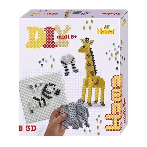 Hama 3D Safari Gift Box