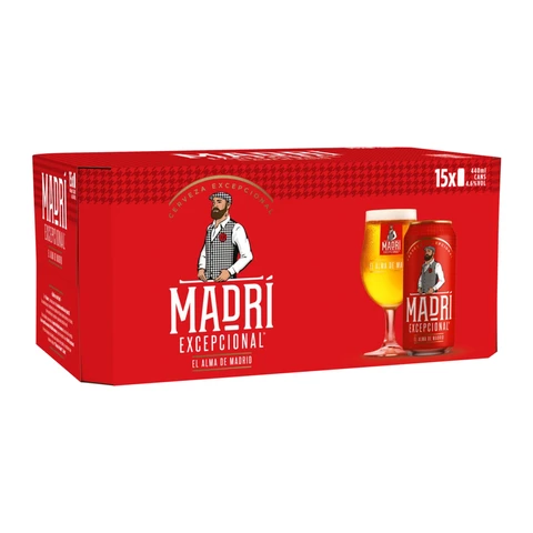 Madri Excepcional 15 X 440ml (ABV 4.6%)