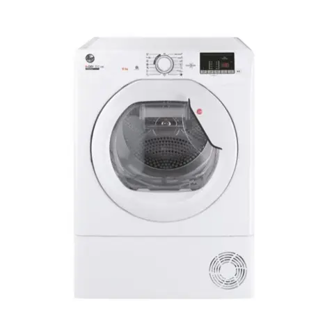 Hoover H-Dry 300 Lite Condenser Tumble Dryer HLE C10DE-80 10kg, B Rated, White