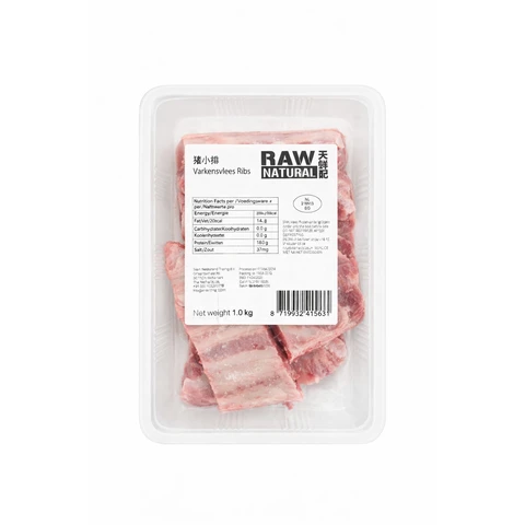 Travers de Porc RAW NATURAL 1 kg