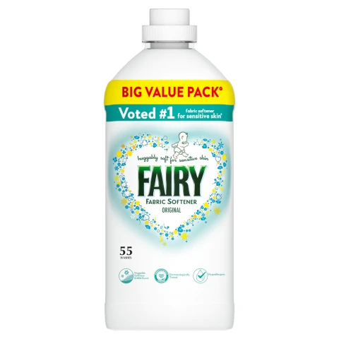 Fairy Original Fabric Conditioner,  55 Washes, 1.815l