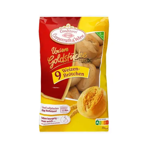 Coppenrath & Wiese Unsere Goldstücke Weizenbrötchen  450 g