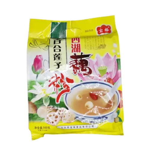 Bao Ge Poudre de racine de lotus Bao Wei Xihu (lys et graines de lotus) 500 g