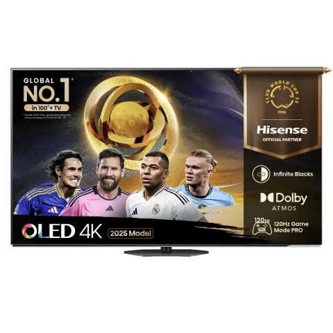 Hisense 55"A85N OLED 4K HDR Smart VIDAA OS TV-55A85NTUK