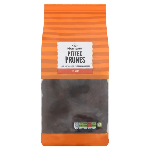 Morrisons Dried Pitted Prunes 500G